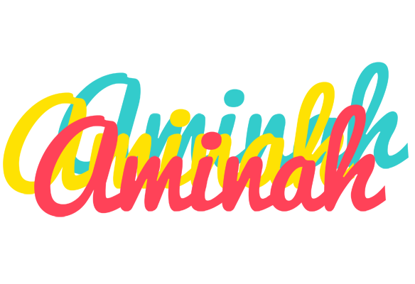 Aminah disco logo