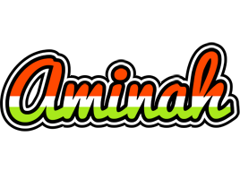 Aminah exotic logo