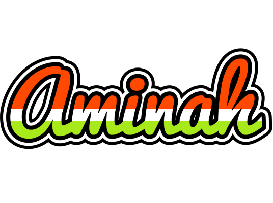 Aminah exotic logo