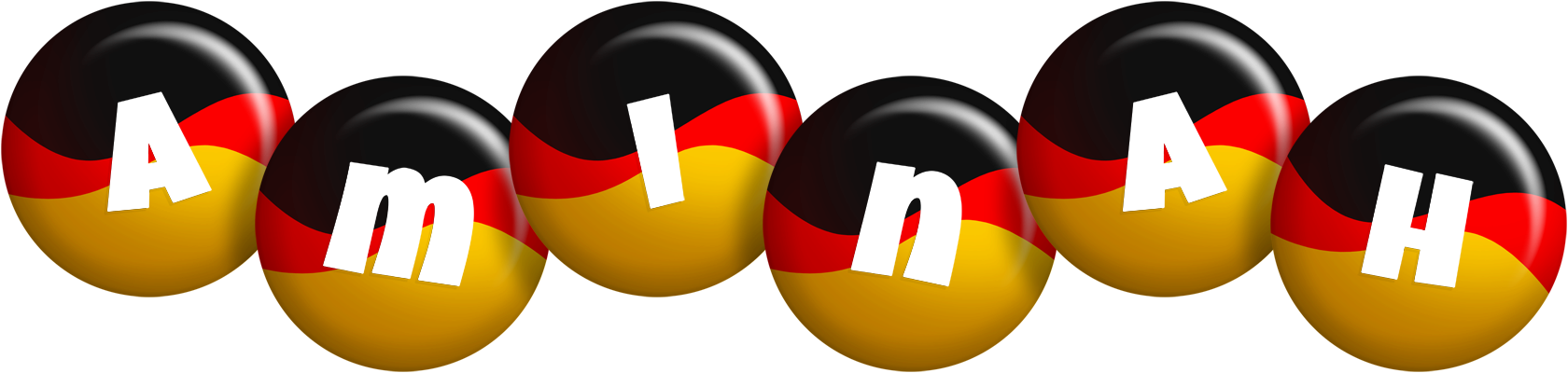Aminah german logo