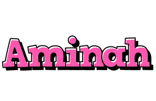 Aminah girlish logo