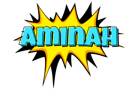 Aminah indycar logo