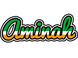 Aminah ireland logo