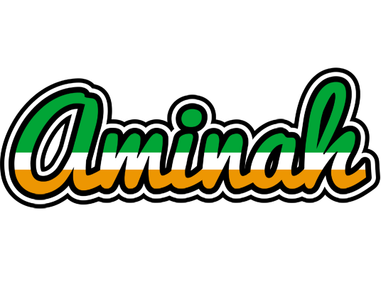 Aminah ireland logo