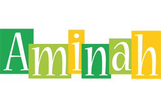 Aminah lemonade logo