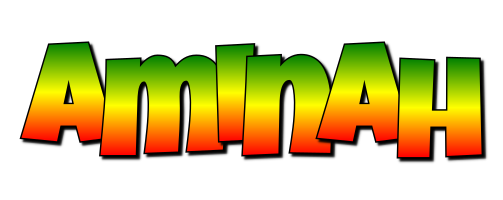 Aminah mango logo