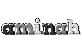 Aminah night logo