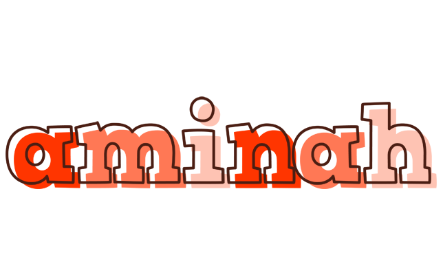 Aminah paint logo