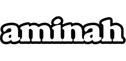 Aminah panda logo