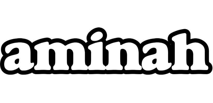 Aminah panda logo