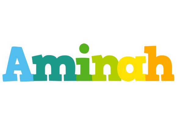 Aminah rainbows logo