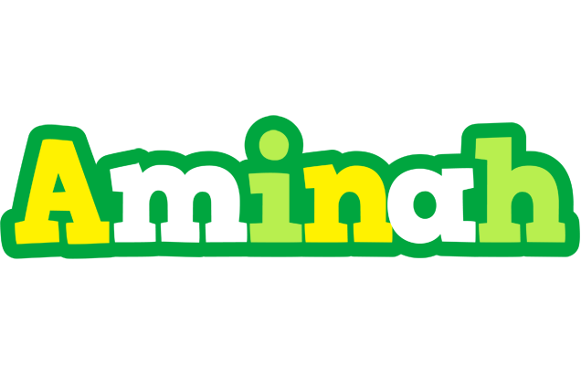 Aminah soccer logo