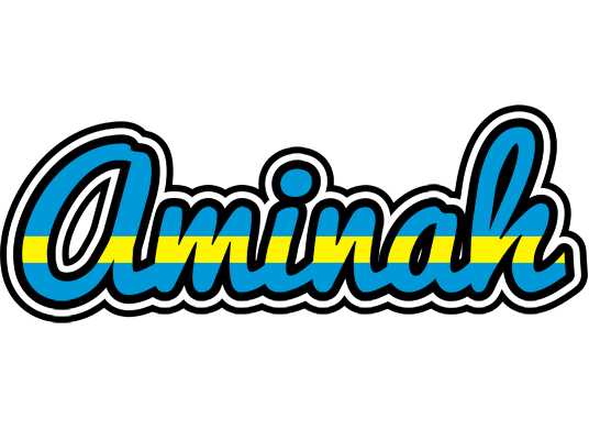 Aminah sweden logo