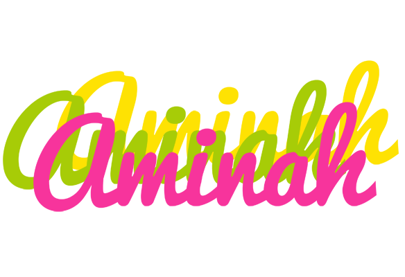 Aminah sweets logo