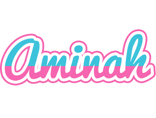 Aminah woman logo