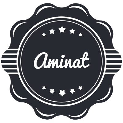Aminat badge logo