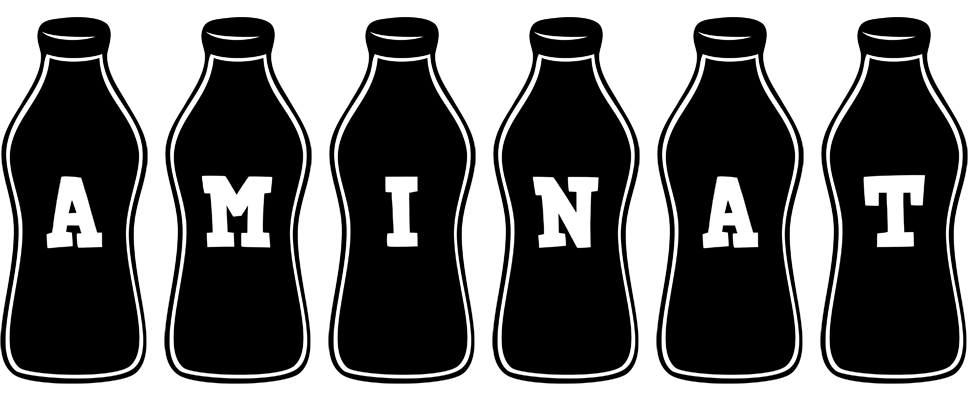 Aminat bottle logo