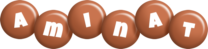 Aminat candy-brown logo