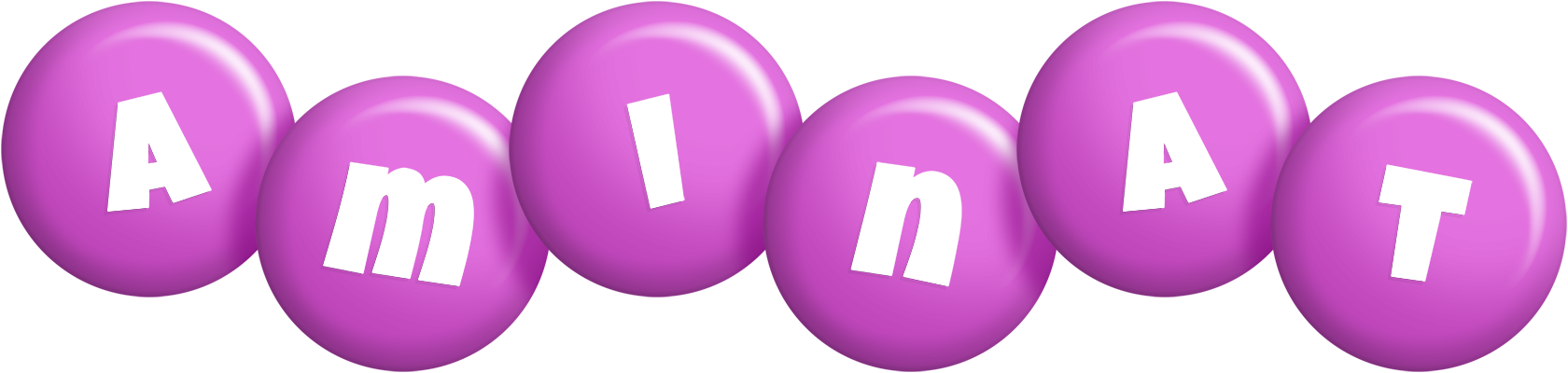 Aminat candy-purple logo