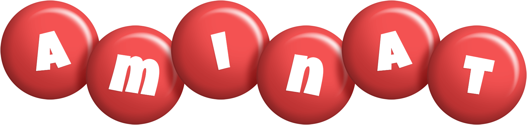 Aminat candy-red logo