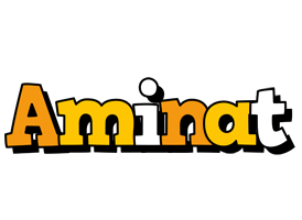 Aminat cartoon logo