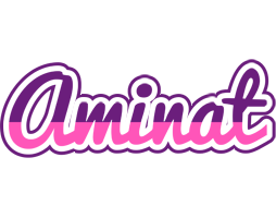 Aminat cheerful logo