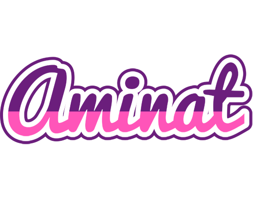 Aminat cheerful logo