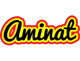 Aminat flaming logo