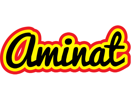 Aminat flaming logo
