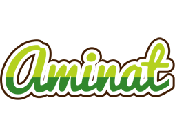 Aminat golfing logo