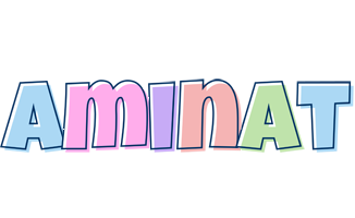 Aminat pastel logo