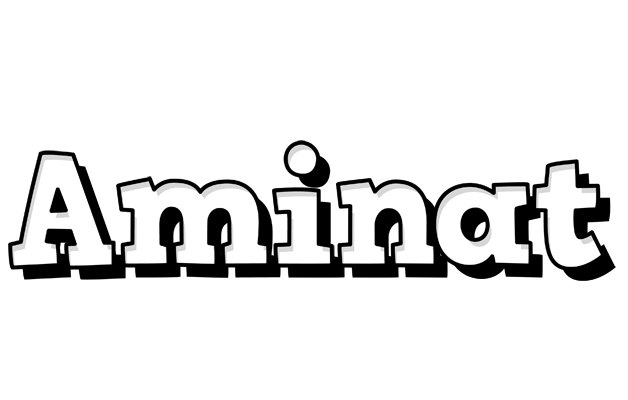 Aminat snowing logo