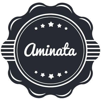 Aminata badge logo