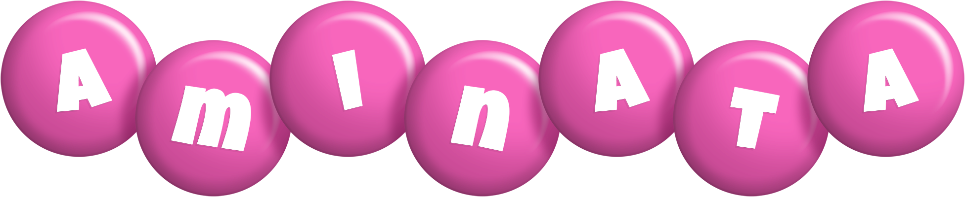 Aminata candy-pink logo
