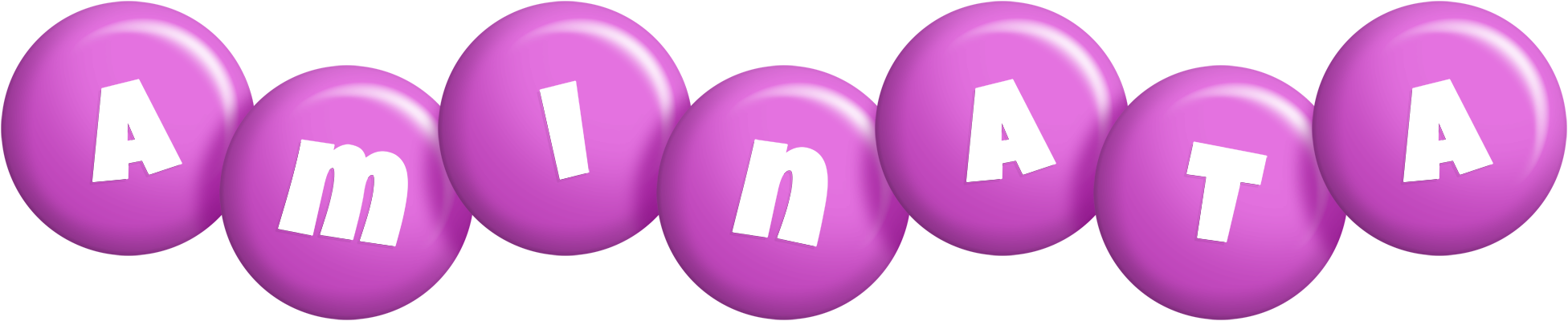 Aminata candy-purple logo