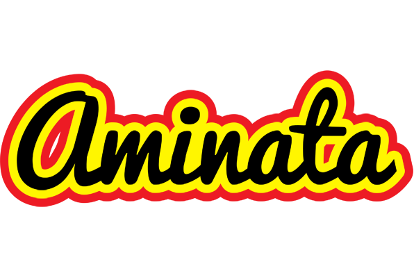 Aminata flaming logo