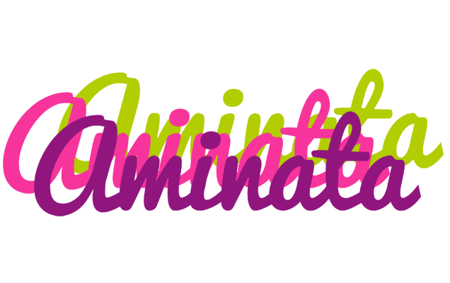 Aminata flowers logo