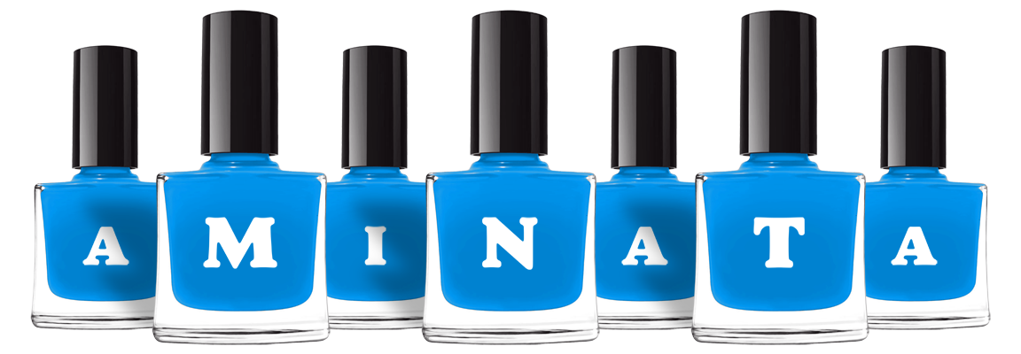 Aminata glossy logo