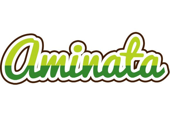 Aminata golfing logo