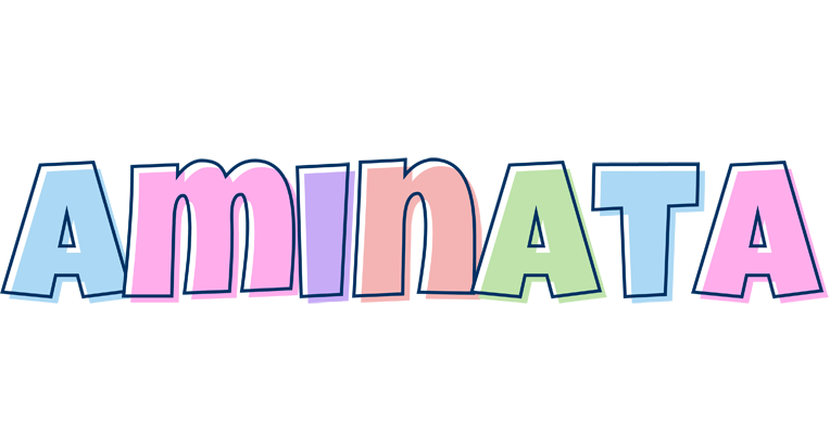 Aminata pastel logo