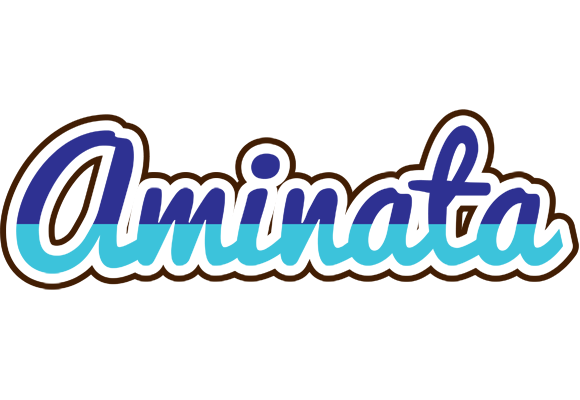 Aminata raining logo