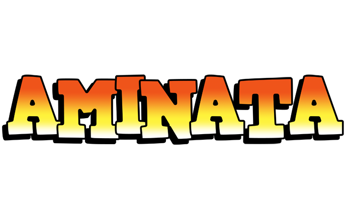 Aminata sunset logo