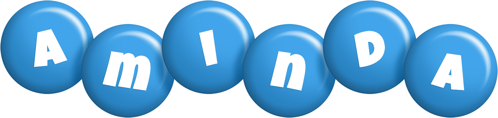 Aminda candy-blue logo