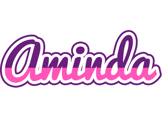 Aminda cheerful logo