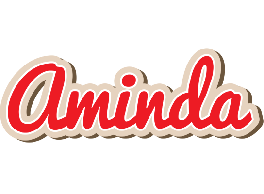 Aminda chocolate logo