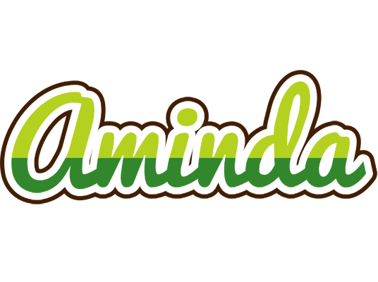 Aminda golfing logo