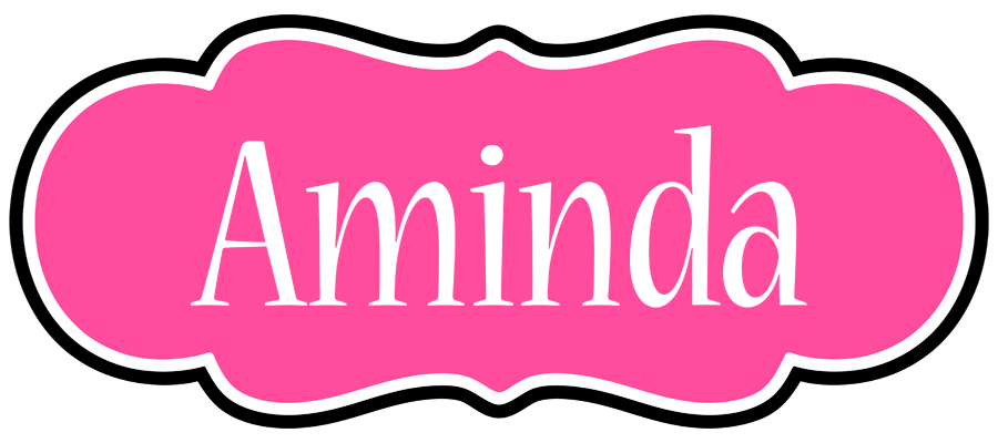 Aminda invitation logo