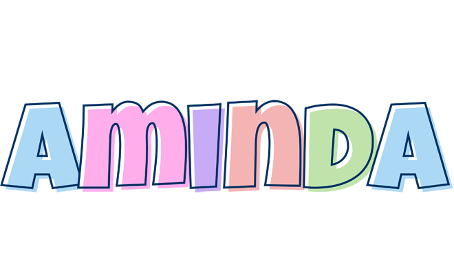 Aminda pastel logo