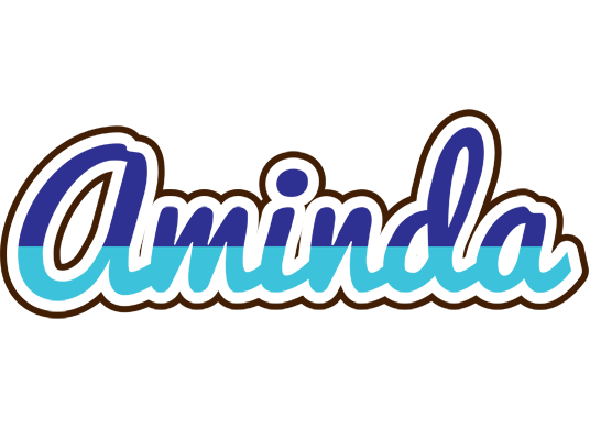 Aminda raining logo