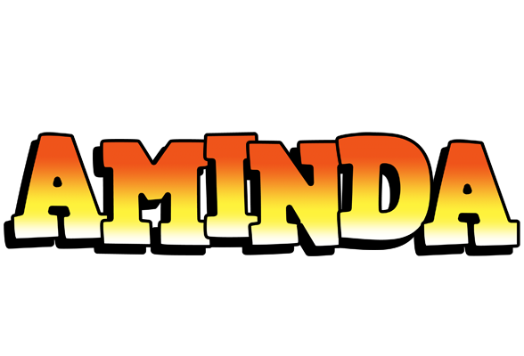Aminda sunset logo